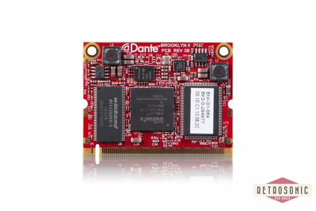 Avid Pro Tools | MTRX 64 channel IP Audio Dante Module (not compatible with MTRX II)